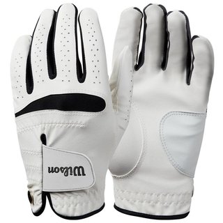Wilson Feel Plus Herren Golfhandschuh, Weiß