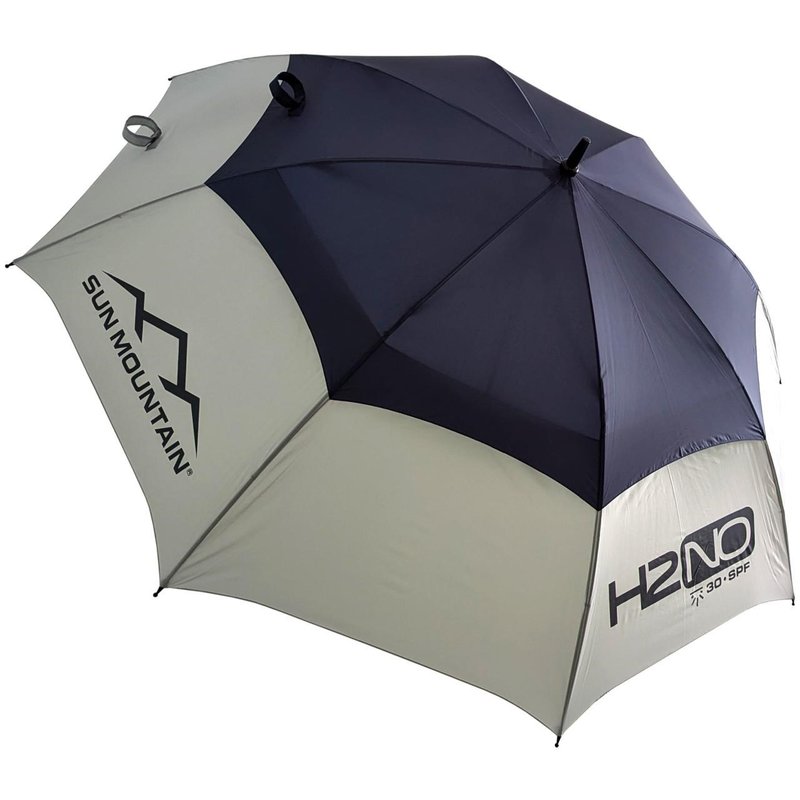 Sun Mountain H2NO 30SPF Regenschirm 68", dunkelblau/grau