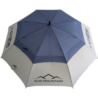 Sun Mountain H2NO 30SPF Regenschirm 68", blau/grau