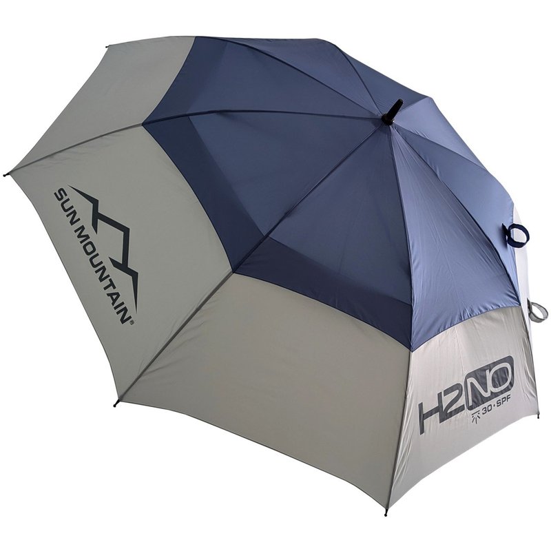 Sun Mountain H2NO 30SPF Regenschirm 68", blau/grau