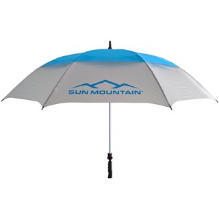 Sun Mountain H2NO 30SPF Regenschirm 68", blau/grau