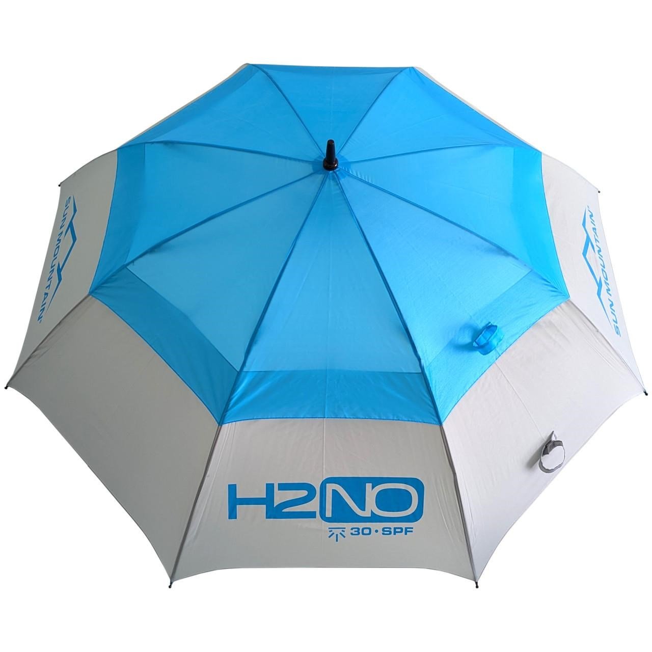 Sun Mountain H2NO 30SPF Regenschirm 68", blau/grau