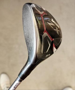 DEMO Srixon ZX mens fairway wood, MLH, 5W-18°, 5.5 (regular), HZRDUS Smoke 60g