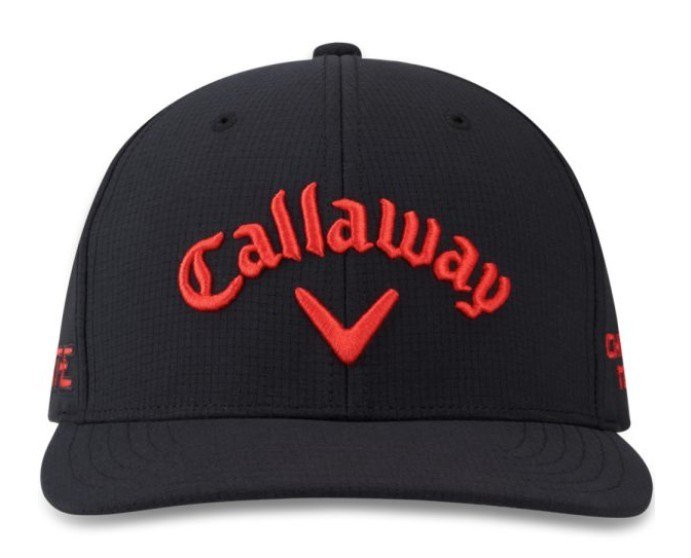 Callaway Tour Authentic Performance Pro Herren Cap, schwarz/rot