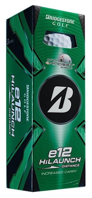 Bridgestone e12 HiLaunch MindSet Golfbälle