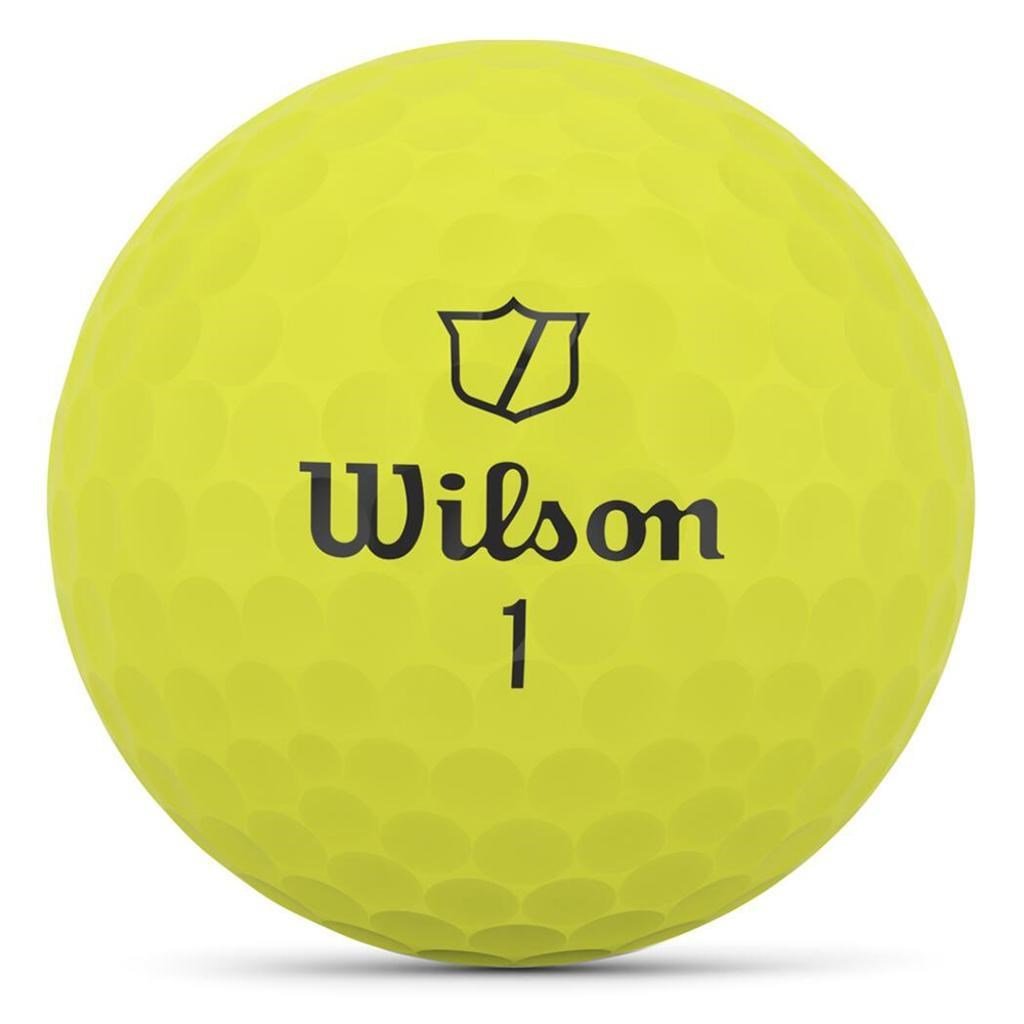Wilson Staff Model Golfbälle, gelb