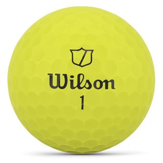 Wilson Staff Model Golfbälle, gelb