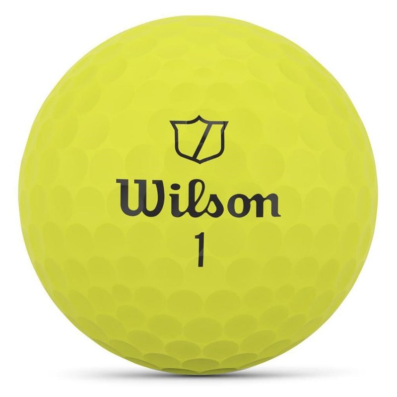 Wilson Staff Model Golfbälle, gelb