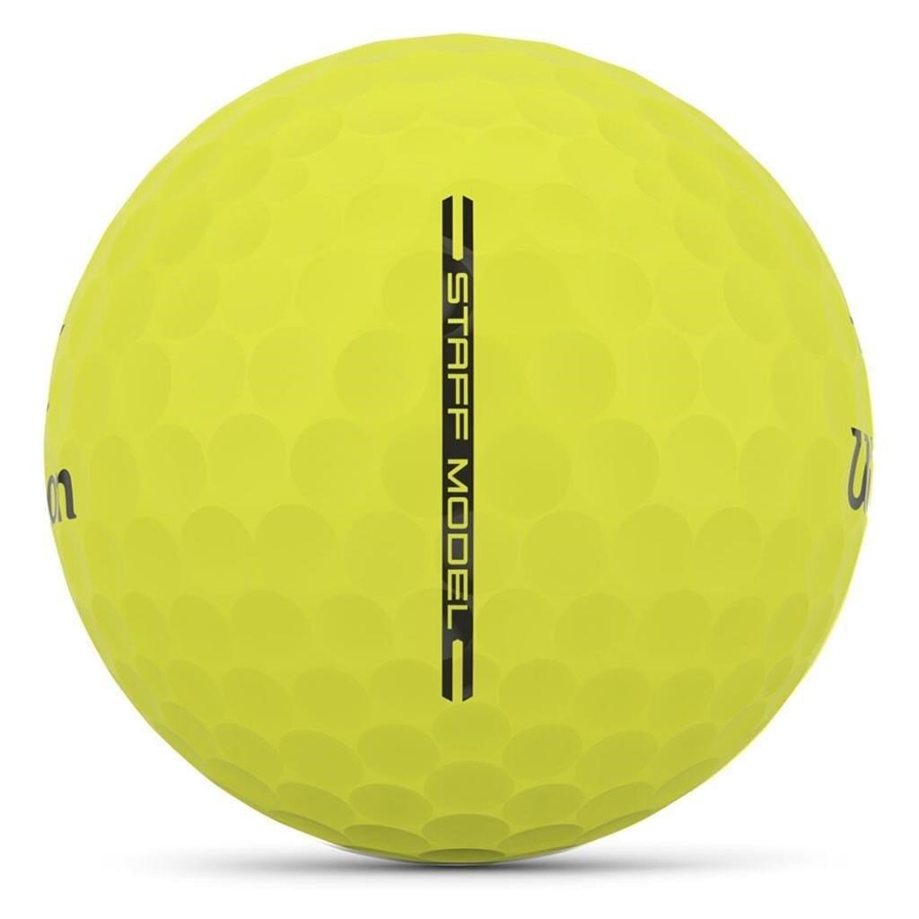 Wilson Staff Model Golfbälle, gelb