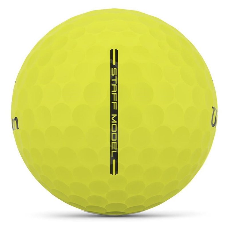 Wilson Staff Model Golfbälle, gelb