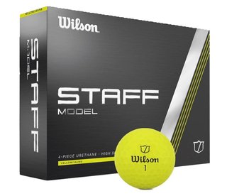 Wilson Staff Model Golfbälle, gelb