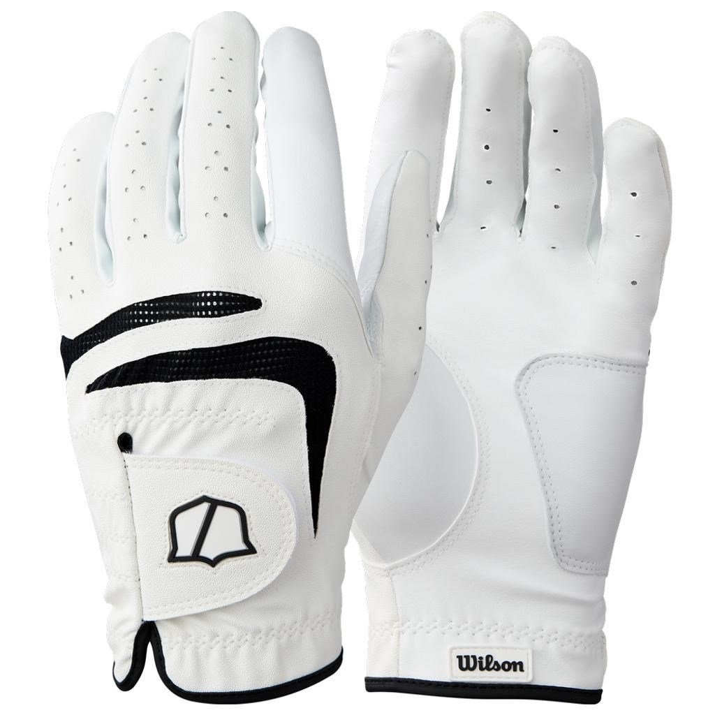 Wilson Grip Plus Herren Golfhandschuh, Weiß