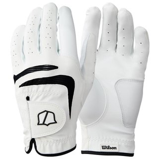 Wilson Grip Plus Herren Golfhandschuh, Weiß