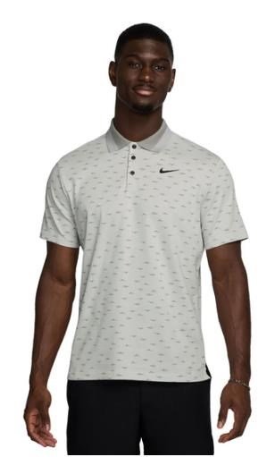 Nike Dri-Fit Tour Micro Print Herren Poloshirt, photon dust