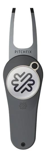 Pitchfix Original Pitchgabel mit Ballmarker, gun metal