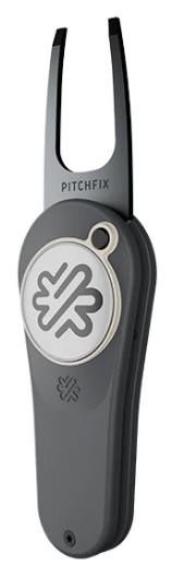 Pitchfix Original Pitchgabel mit Ballmarker, gun metal