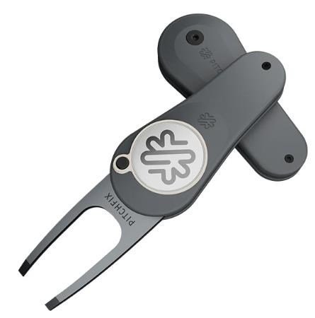 Pitchfix Original Pitchgabel mit Ballmarker, gun metal