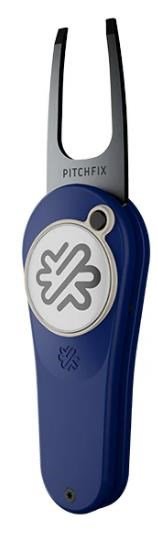 Pitchfix Original Pitchgabel mit Ballmarker, dunkelblau