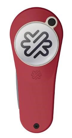 Pitchfix Original Pitchgabel mit Ballmarker, rot