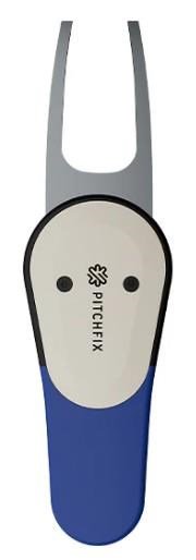 Pitchfix Icon Pitchgabel mit Ballmarker, Dunkelblau