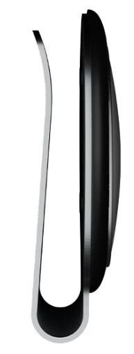 Pitchfix Schwarz Golf Magnetic Cap Clip mit Ballmarker