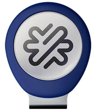 Pitchfix Dunkelblau Golf Magnetic Cap Clip mit Ballmarker