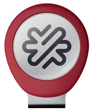 Pitchfix Rot Golf Magnetic Cap Clip mit Ballmarker