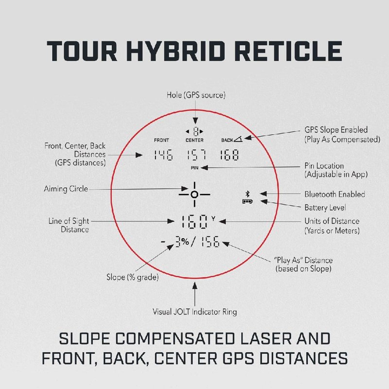 Bushnell Tour Hybrid Laser-Entfernungsmesser