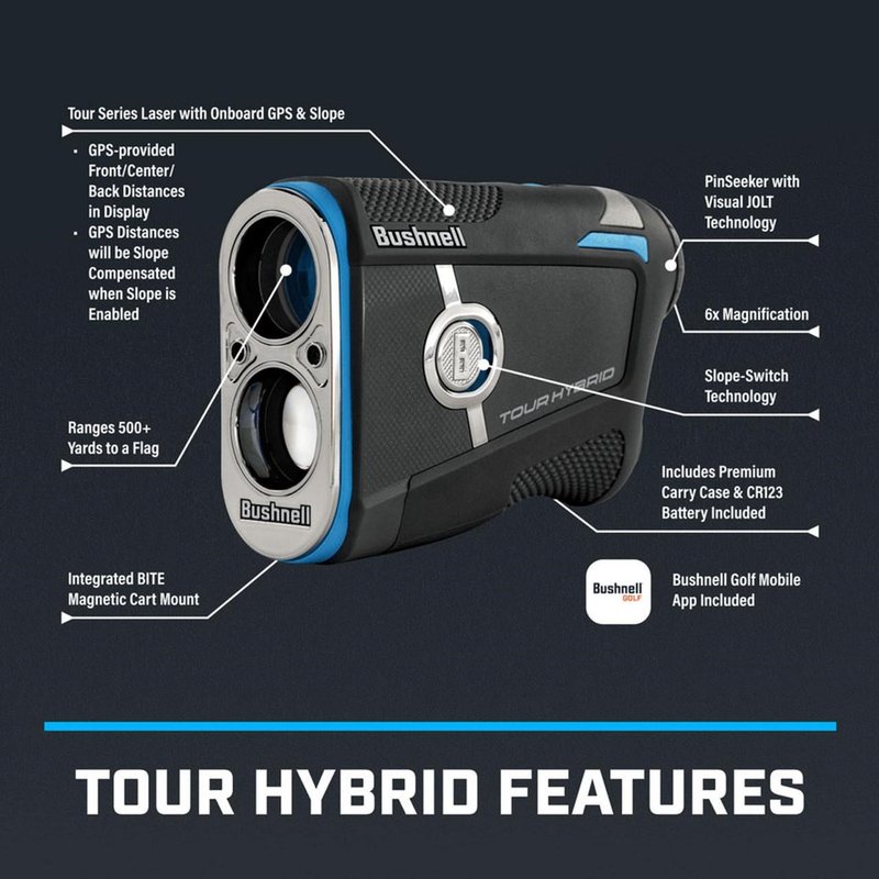 Bushnell Tour Hybrid Laser-Entfernungsmesser