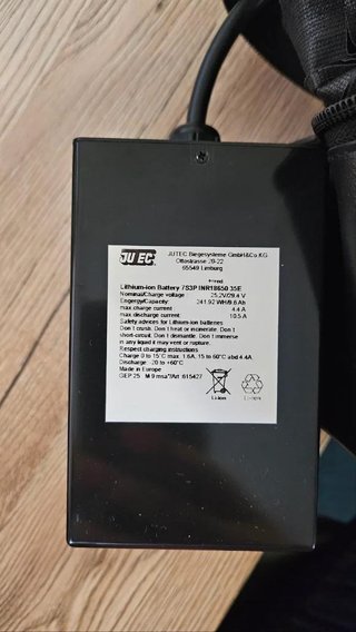 JuCad Powerpack 2.0 Ersatzakku, Magnetic Plug
