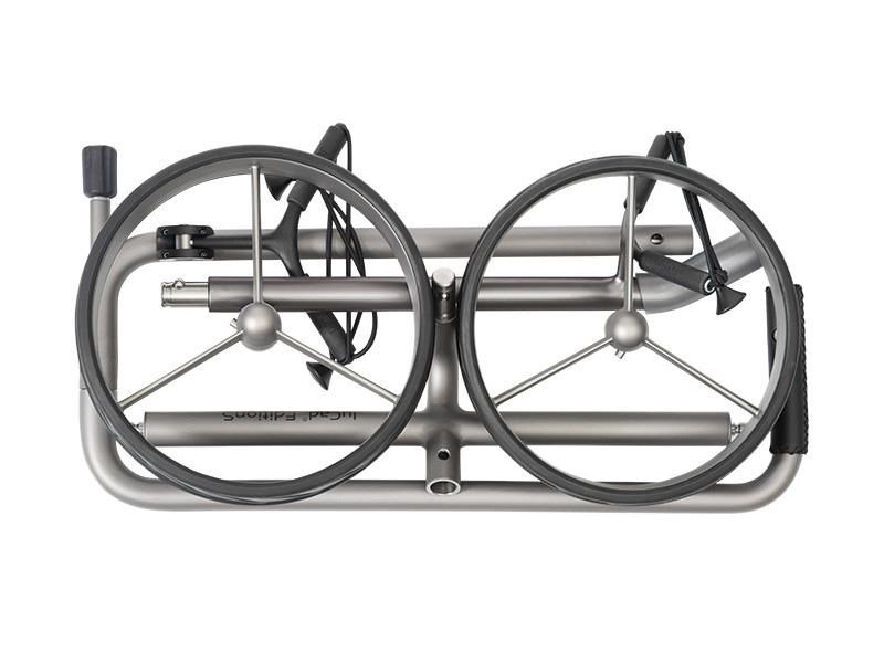 JuCad Edition S 2-rädrig Manuell Golftrolley + Tragetasche