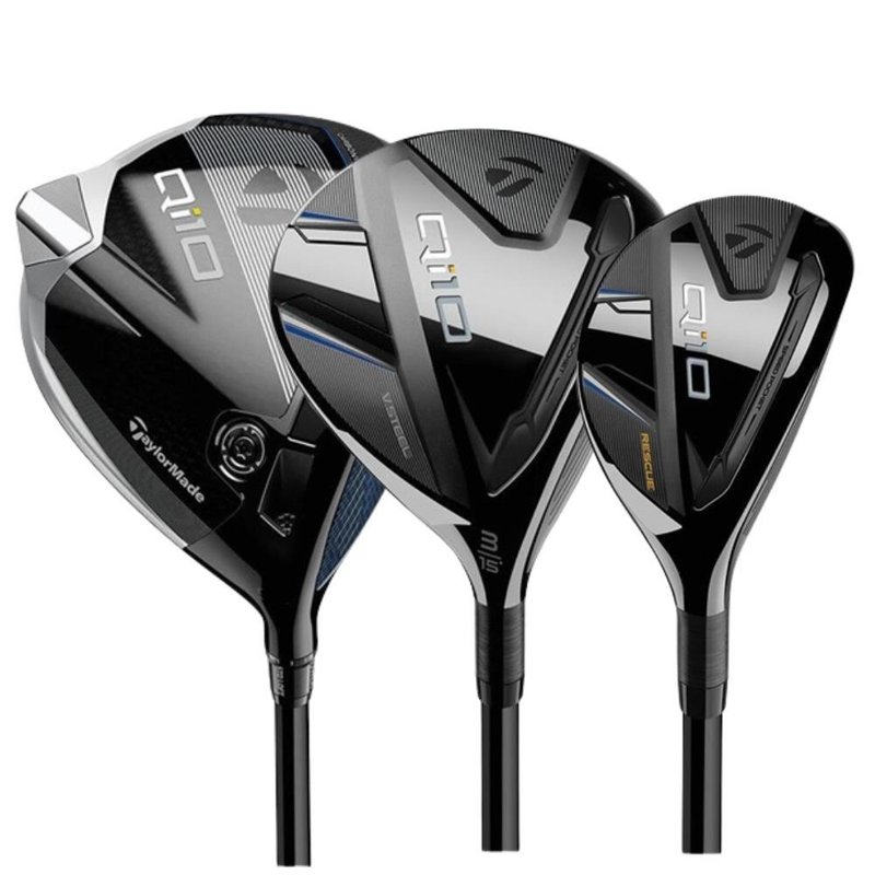 TaylorMade Qi10 Combo Herren 3er-Schläger Set