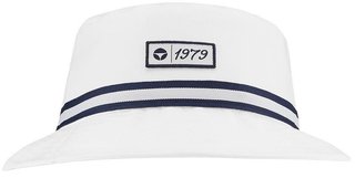 TaylorMade Vintage Twill Herren Bucket Hut, weiss