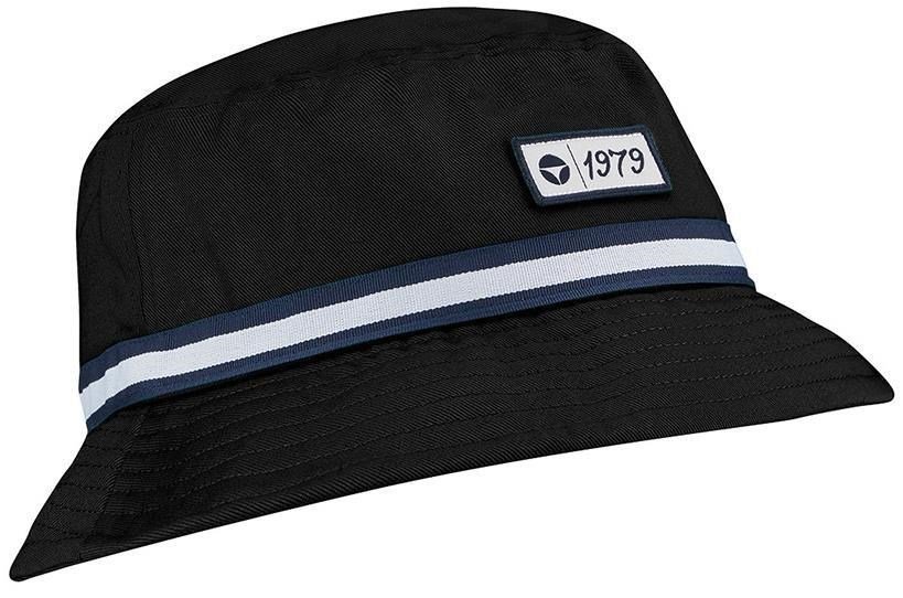 TaylorMade Vintage Twill Bucket Hat, schwarz