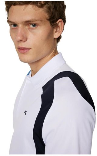 J.Lindeberg Legacy Herren Poloshirt, weiss