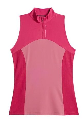 J.Lindeberg Tiana Sleeveless Damen Poloshirt, rose wine