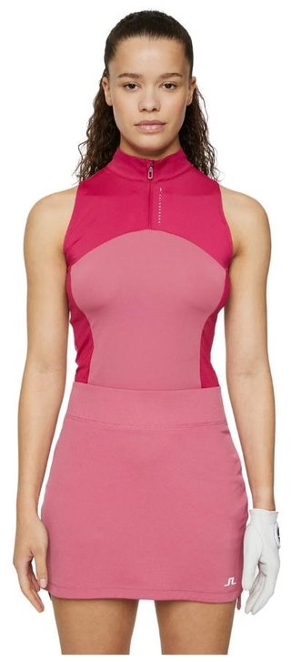 J.Lindeberg Tiana Sleeveless Damen Poloshirt, rose wine