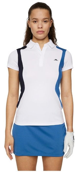J.Lindeberg Bea Damen Polo, weiss