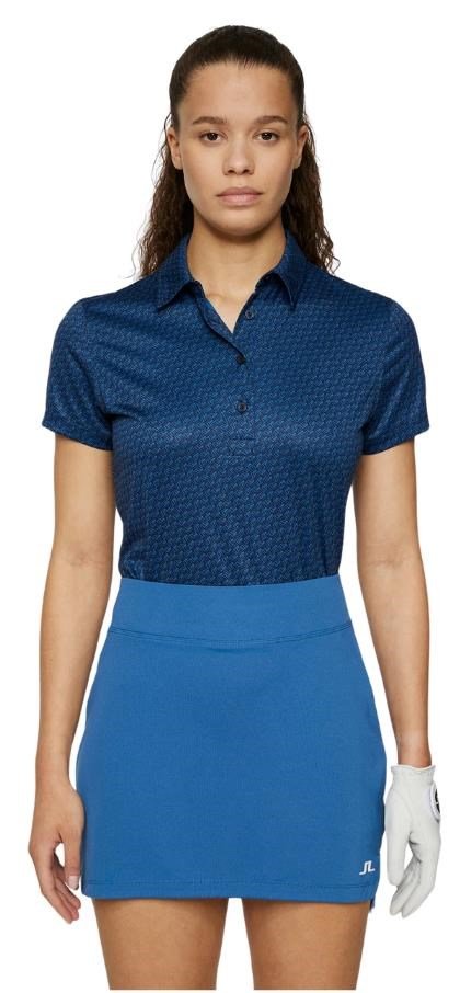 J.Lindeberg Caitlyn Damen Polo, shadow bridge navy