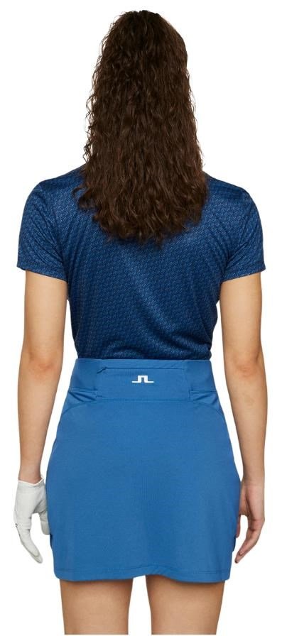 J.Lindeberg Caitlyn Damen Polo, shadow bridge navy