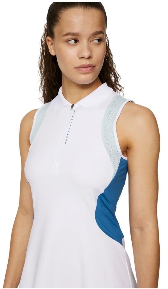 J.Lindeberg Krissi Damen Golfkleid, weiss