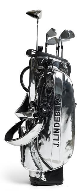 J.Lindeberg Silver Play Standbag, reflection