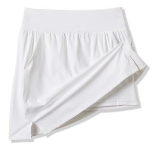 Travis Mathew Game Set Match Long Golfrock, weiss