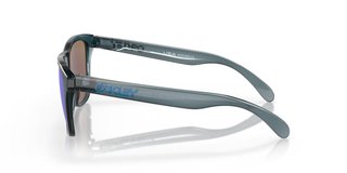 Oakley Frogskins Sonnenbrille, Prizm Sapphire Polarized Lenses/Crystal Black