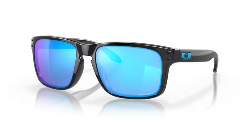 Oakley Holbrook Prizm Saphire Sonnenbrille, Polished Black