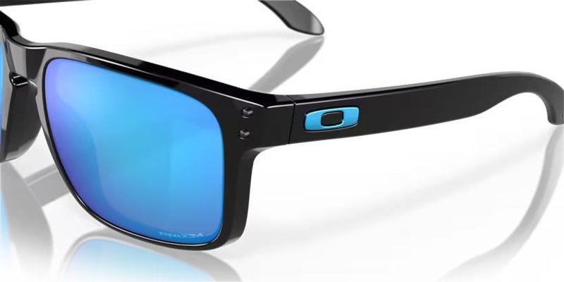 Oakley Holbrook Prizm Saphire Sonnenbrille, Polished Black