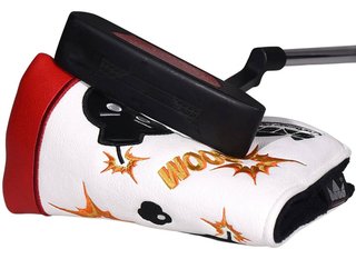 White Bomb Putter headcover