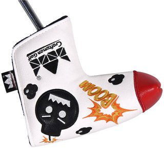 White Bomb Putter headcover