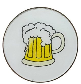 Magnetischer Golfmarker - Bier