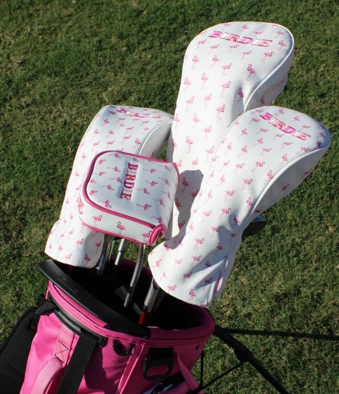 Best of Golf America putter mallet headcover - Flamingo